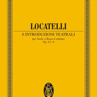 6 Introduzioni teatrali - Full Score