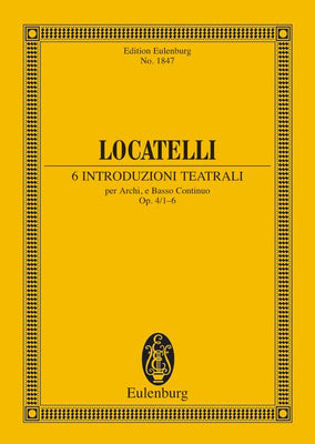 6 Introduzioni teatrali - Full Score