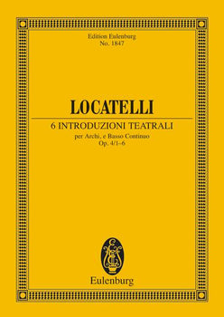 6 Introduzioni teatrali - Full Score