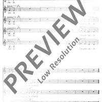 Drei französische Chöre - Choral Score