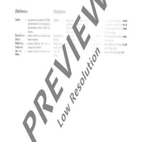 Présence - Performing Score