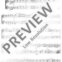 Duo E Minor - Performing Score