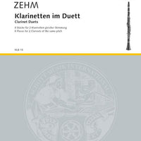 Clarinets in Duets - Performing Score