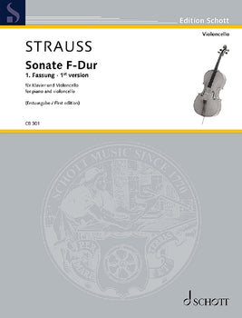 Sonate F-Dur (First edition of 1st version) in F major - Score and Parts