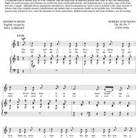 The Rose And The Lily (Die Rose, die lilie, die Taube)