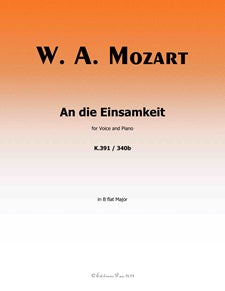 An die einsamkeit