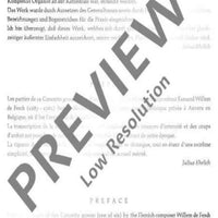 Concerto grosso B flat major - Score