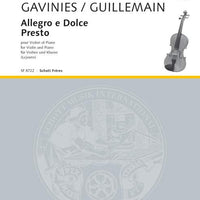 Allegro e Dolce/Presto