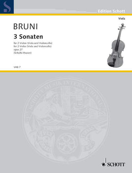 3 Sonatas - Performing Score