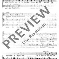 Grünet Felder, grünet Wiesen - Choral Score