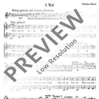 Alles ist Liebe - Choral Score