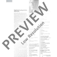 Die Seligpreisungen - in memoriam Leipzig 1989 - Set of Parts