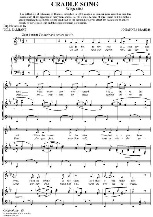 Ceadle Song (Wiegenlied)