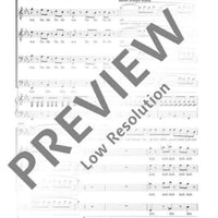 Sie ist ein herrliches Weib - Choral Score