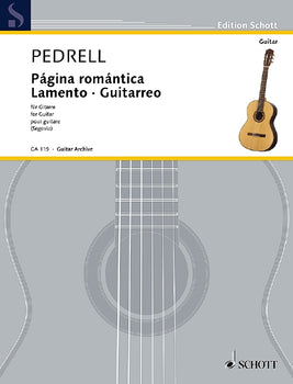 Página romántica - Lamento - Guitarreo