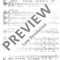 Alles ist Liebe - Choral Score