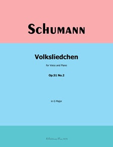 Volksliedchen, Op. 51, No. 2