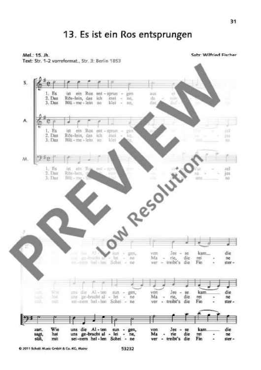 Es ist ein Ros entsprungen