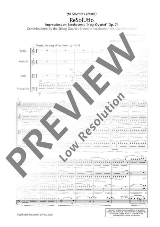 ReSolUtIo - Score and Parts