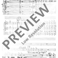 Legende vom Weisen und Zöllner - Choral Score