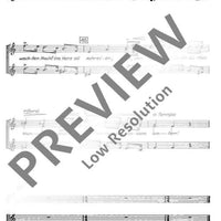 Nacht und TrÄume - Choral Score