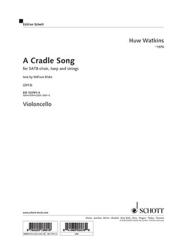A Cradle Song - Cello
