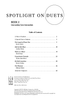Spotlight on Duets, Book 2