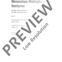 Notturno - Set of Parts