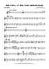 Go Tell It On the Mountain - B-flat Trumpet 1