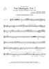 Two Madrigals, Vol. 7 - from Morley's "First Book of Madrigals to 4 Voices" (1594) - Bb Trumpet 2