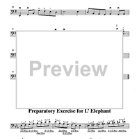 Suzuki Bass School, Volume 3 - Bass Part