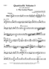 Quatricelli: Volume III - Cello 1