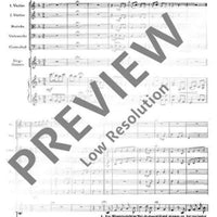 Im grünen Wald - Score