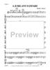 A Jubilant Fanfare - F Horn 1