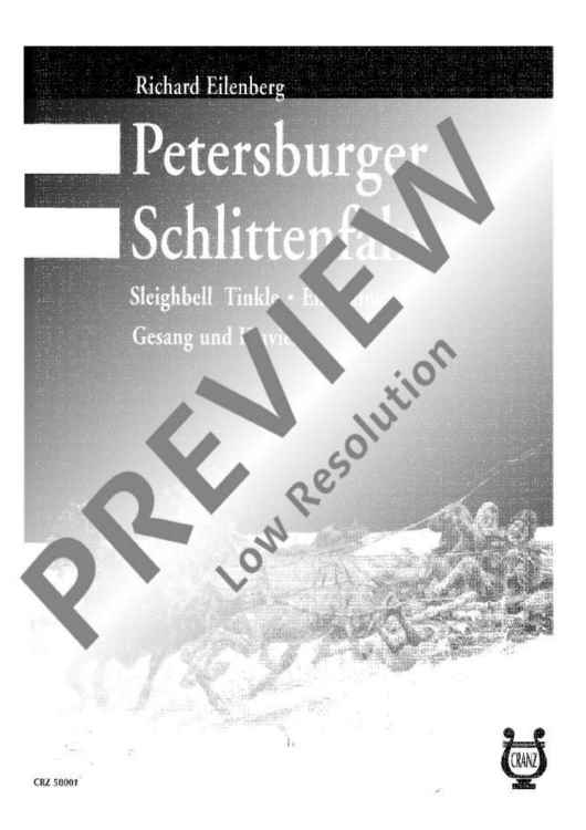 Petersburger Schlittenfahrt