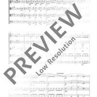 String Quintet G minor - Score and Parts