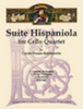 Suite Hispaniola for Cello Quartet - Cello 4
