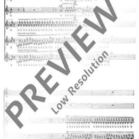 Drei französische Chöre - Choral Score