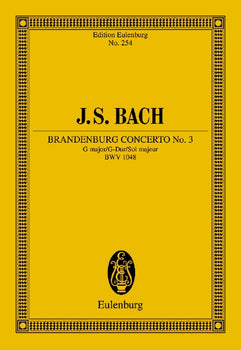 Brandenburg Concerto No. 3 G major - Full Score