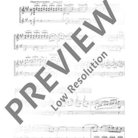 Sonate pour 2 violons seuls op. posthume - Score and Parts
