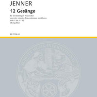 Zwölf Gesänge - Choral Score