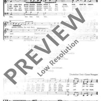 Europäische Volks- und Kinderlieder - Choral Score