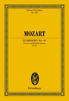 Symphony No. 40 G Minor - Full Score