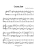 German Song - from Album for the Young, Op. 39