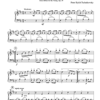 German Song - from Album for the Young, Op. 39
