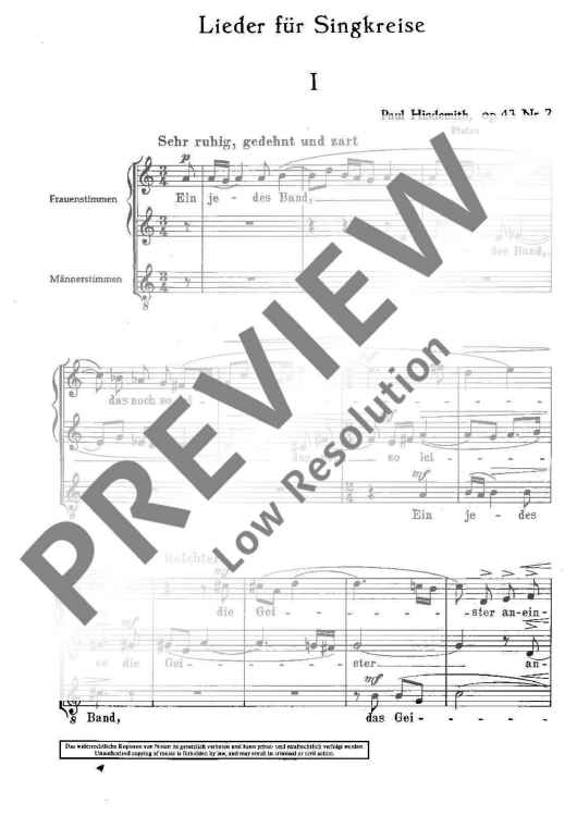 Lieder für Singkreise - Choral Score