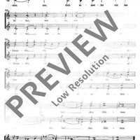 Drei Anakreon-Chöre - Choral Score