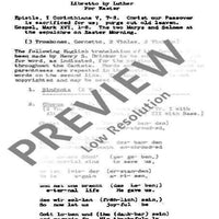 Cantata no. 4 - Full Score