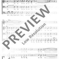 Aus dem Land der Habanera - Choral Score