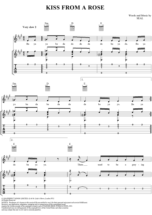 Kiss From a Rose - from the movie Batman Forever